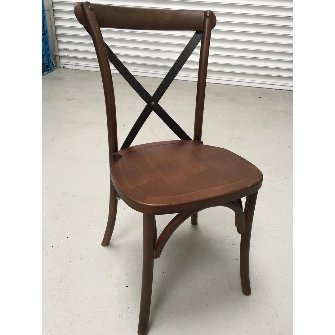 Chair - Birch Bentwood Cross Back image 0